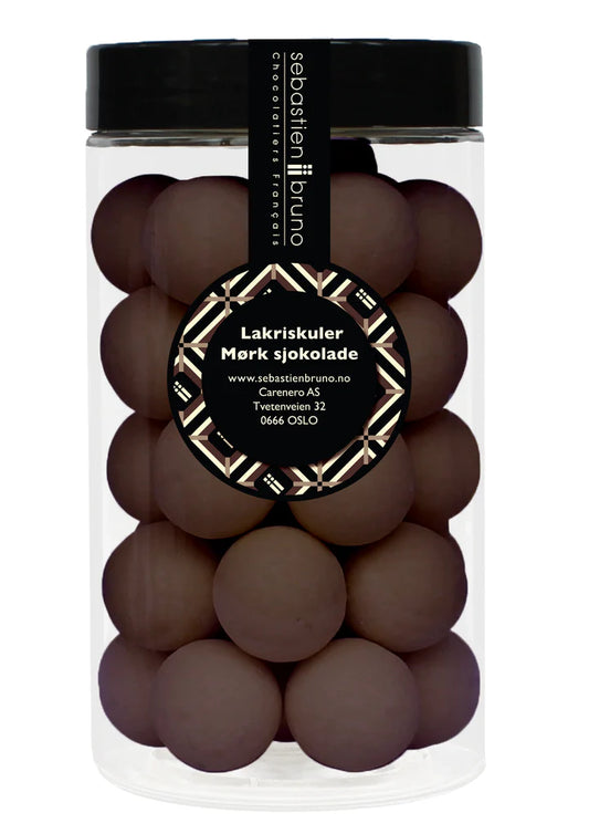 Boules de réglisse Chocolat noir Grand format