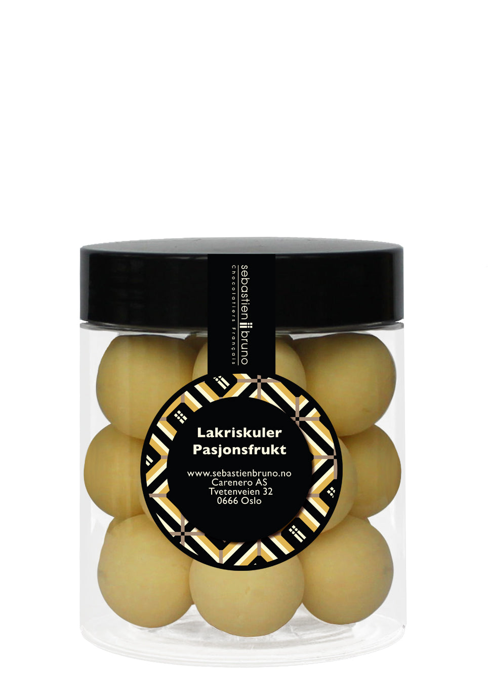 Liquorice balls Passion fruit Small