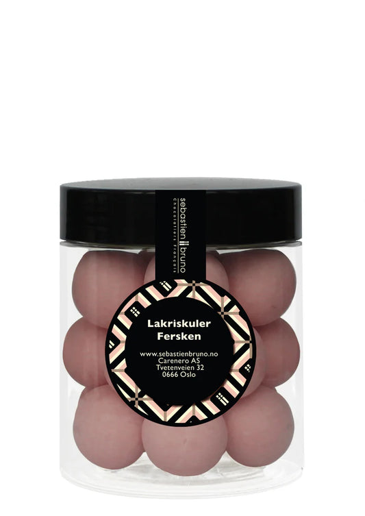 Boules de réglisse Pêche Petite