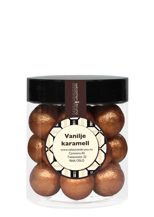 Bolas de chocolate con caramelo de vainilla Pequeñas